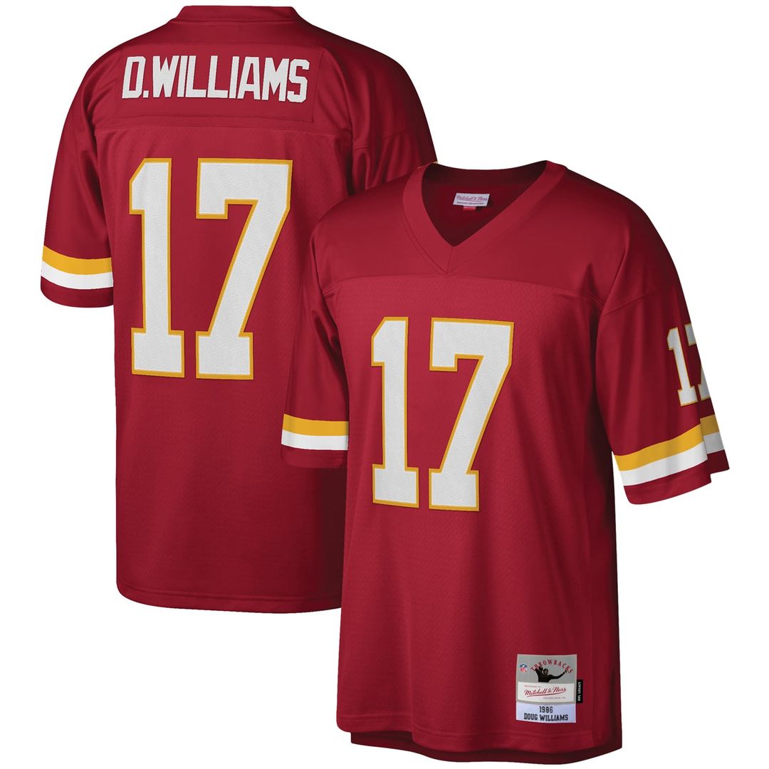 Washington Football Team Doug Williams Legacy Replica Jersey - Burgundy