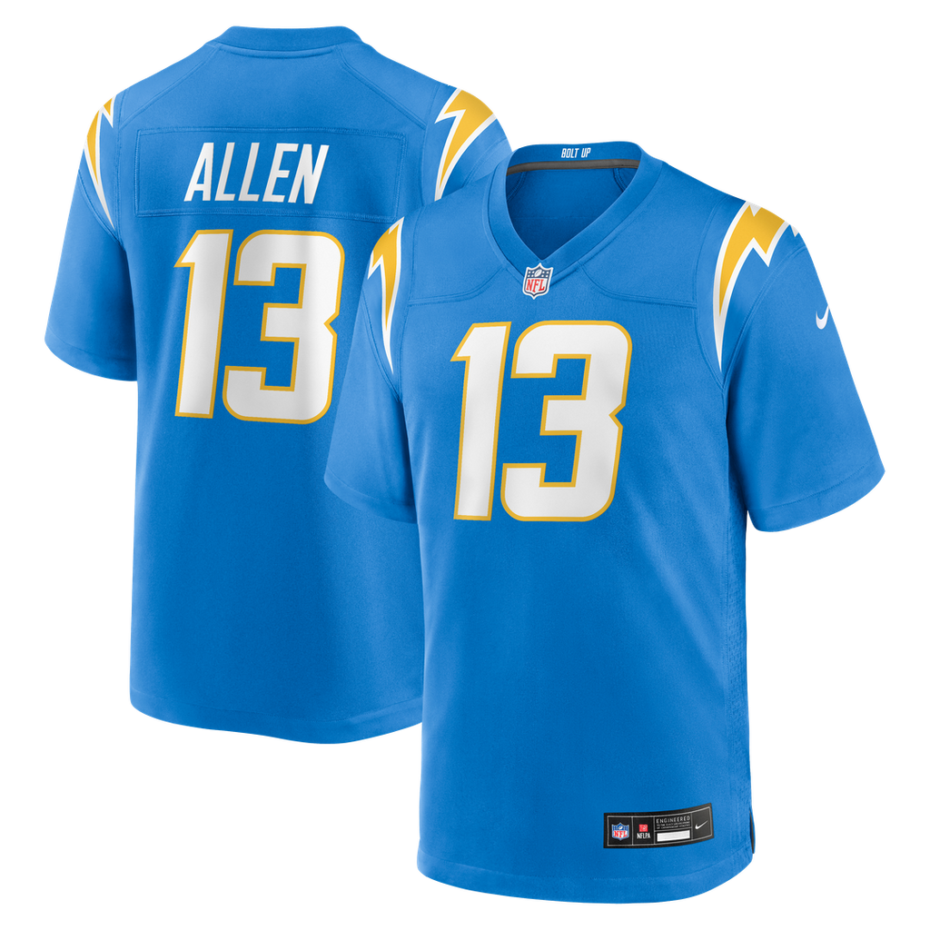 Keenan Allen Los Angeles Chargers Game Jersey - Powder Blue