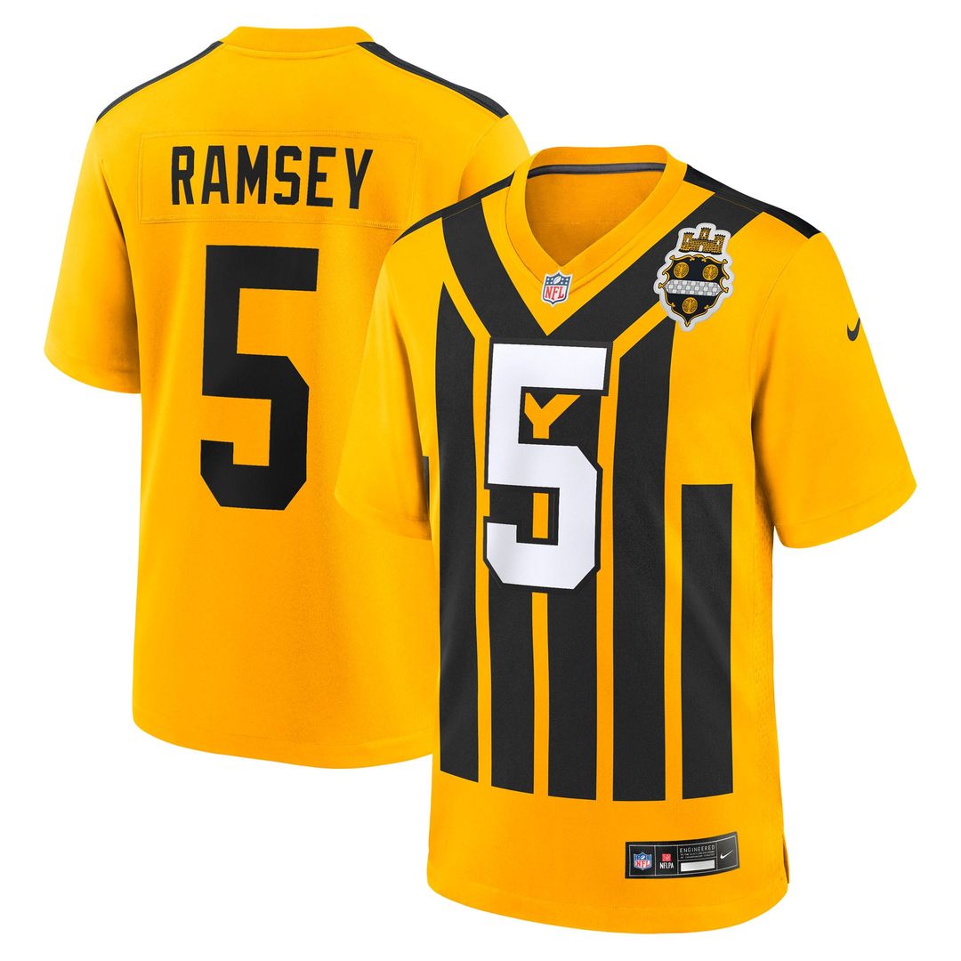 Jalen Ramsey Pittsburgh Steelers Game Jersey - Black