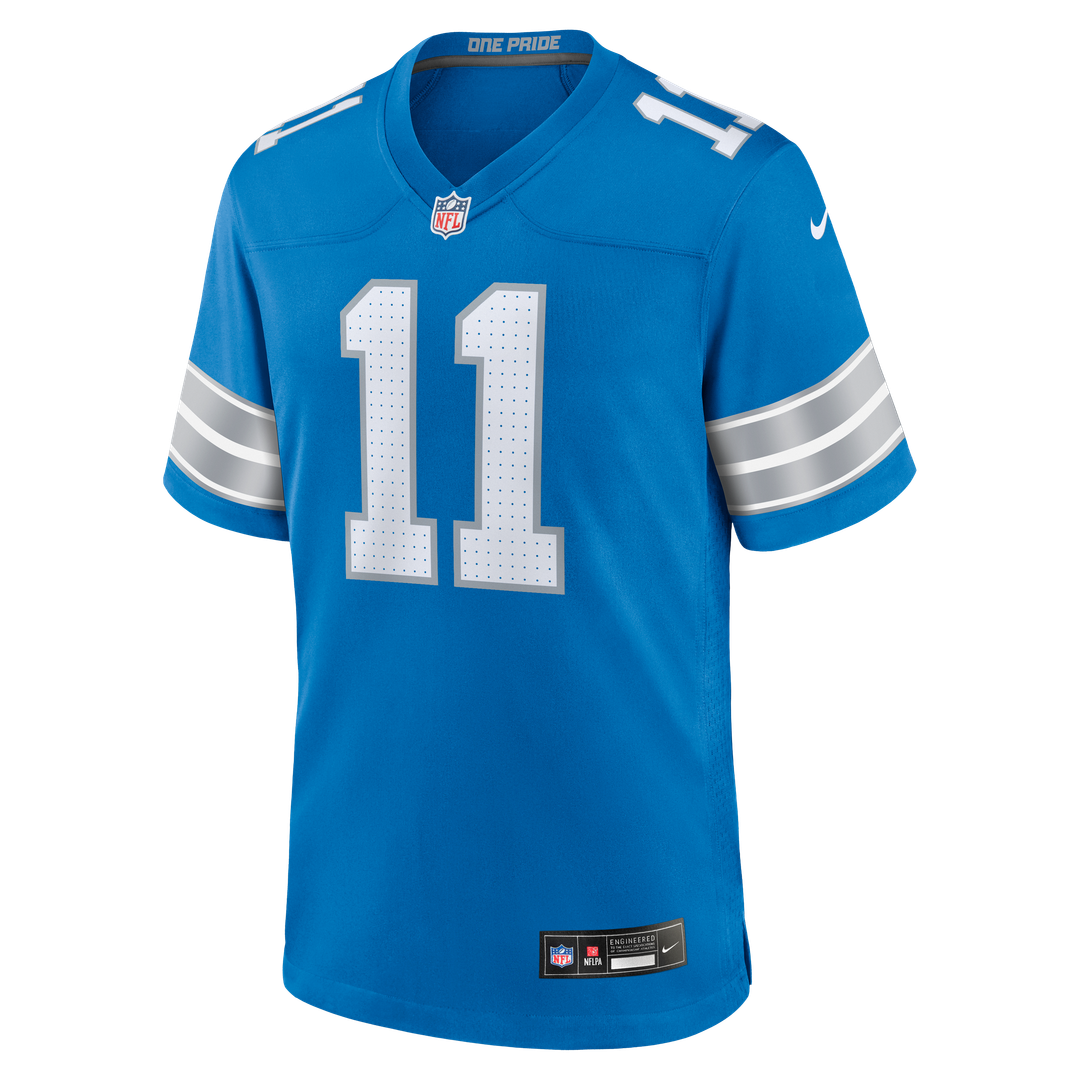 Damone Clark Detroit Lions Game Jersey - Blue