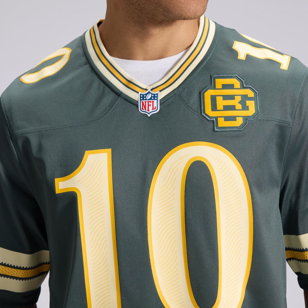 Jordan Love Green Bay Packers 2026 Rivalries Collection Game Jersey - Green
