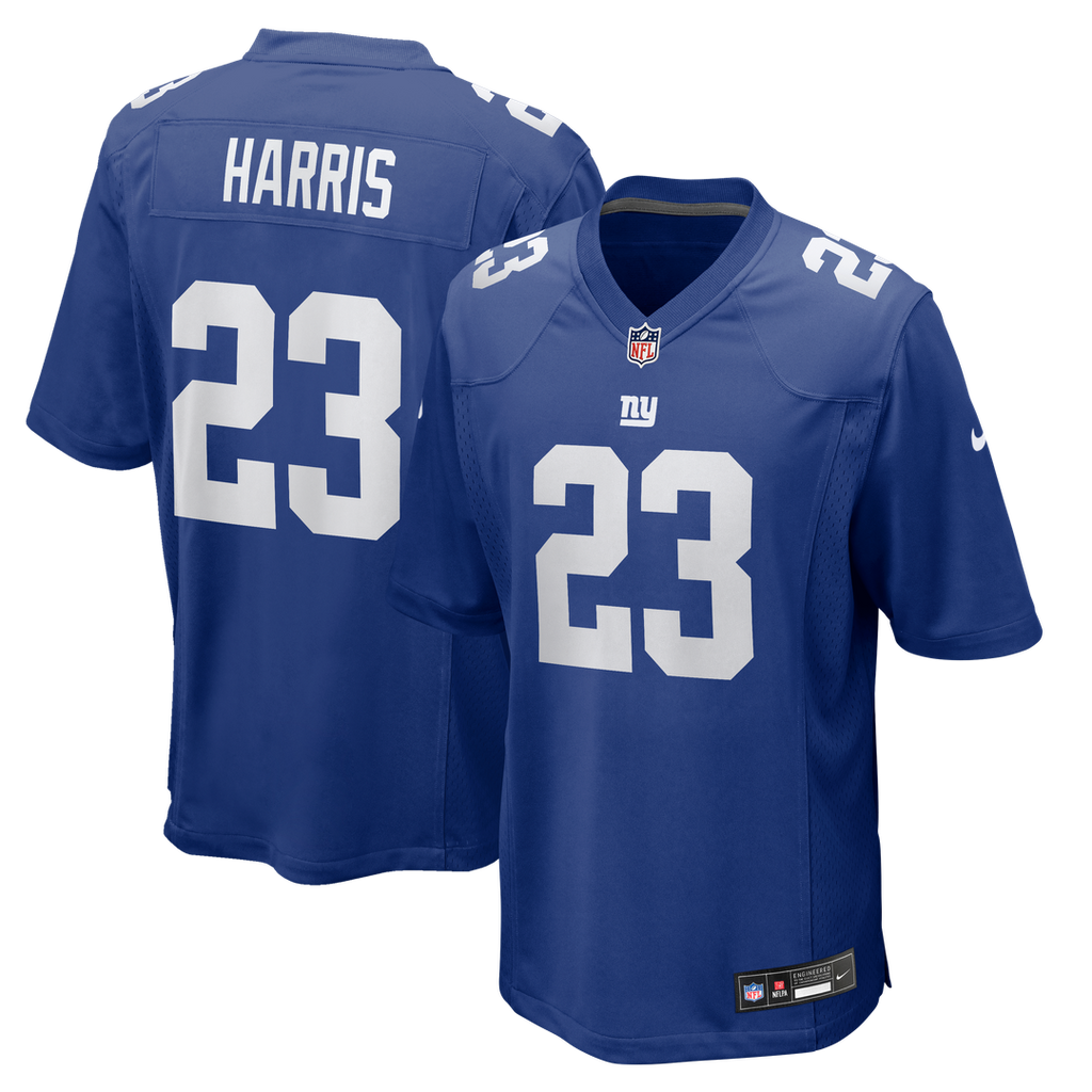 Najee Harris New York Giants Game Jersey - Royal Blue