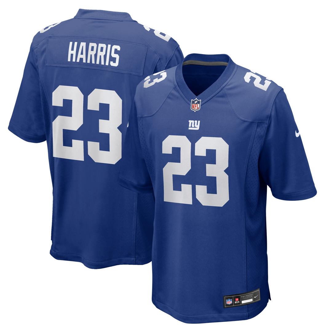 Najee Harris New York Giants Game Jersey - Royal Blue