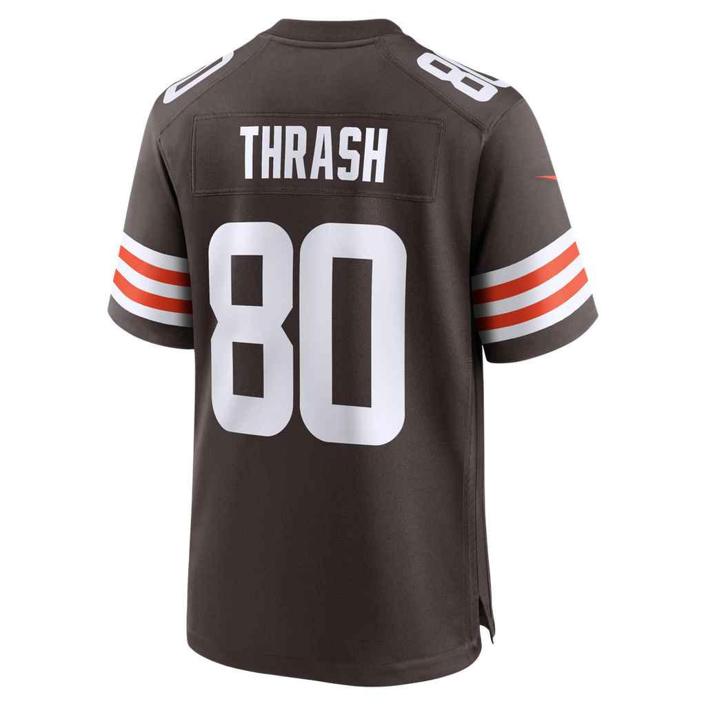 Jamari Thrash Cleveland Browns Game Jersey - Brown