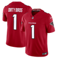 Dirty Birds Atlanta Falcons Vapor F.U.S.E. Stitched Limited Jersey - Red