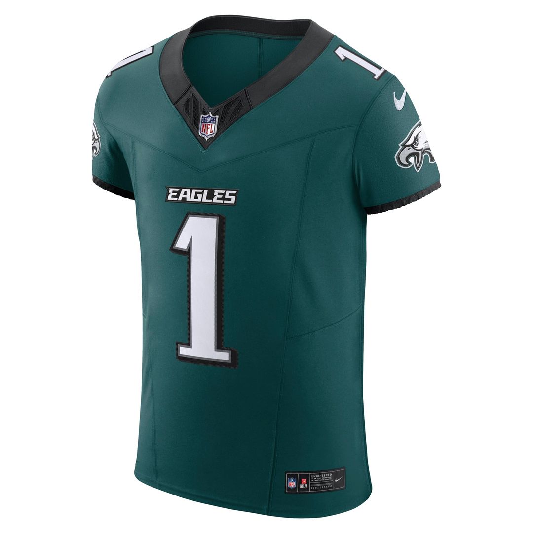 Jalen Hurts Philadelphia Eagles Vapor F.U.S.E. Elite Jersey - Midnight Green