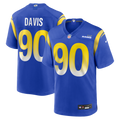 Tyler Davis Los Angeles Rams Game Jersey - Royal Blue