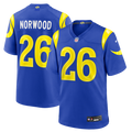 Drey Norwood Los Angeles Rams Game Jersey - Royal Blue