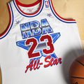 NBA All-Star East Michael Jordan 1991 Authentic Jersey by Mitchell & Ness - White
