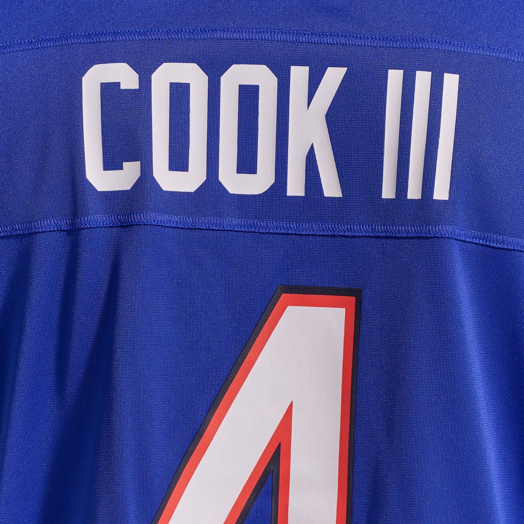 James Cook III Buffalo Bills Nickel City Game Jersey - Gray