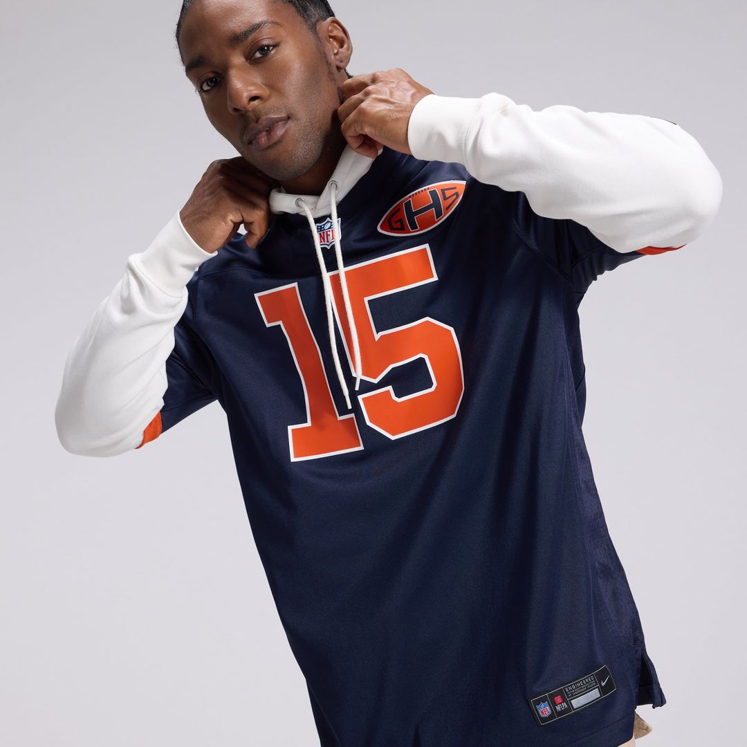 Rome Odunze Chicago Bears 2026 Rivalries Collection Game Jersey - Navy
