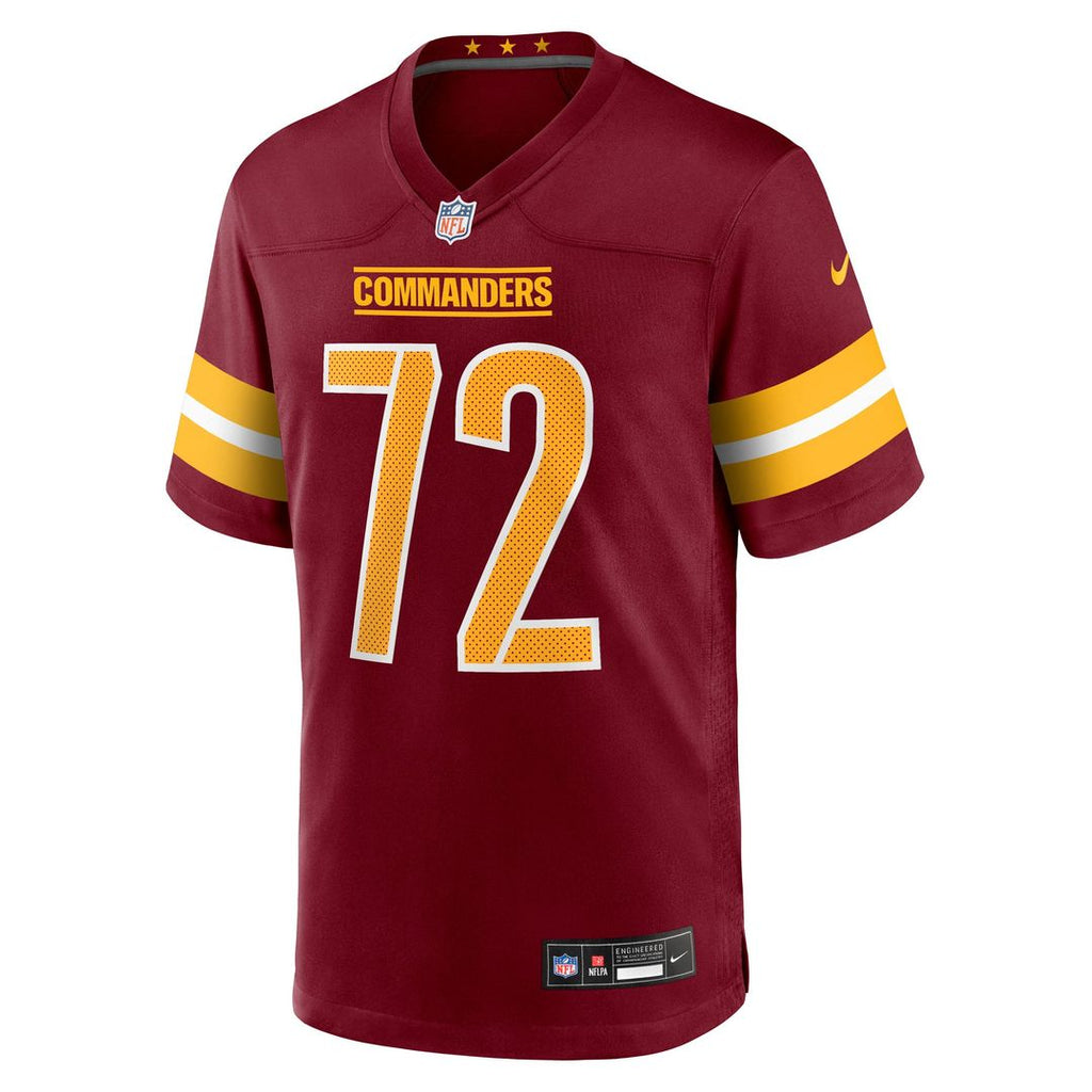Josh Conerly Jr. Washington Commanders Game Jersey - Burgundy