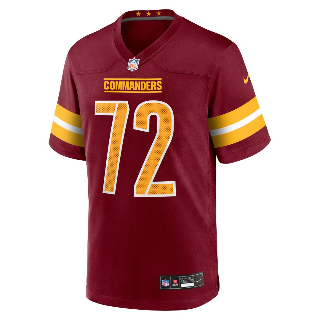 Josh Conerly Jr. Washington Commanders Game Jersey - Burgundy