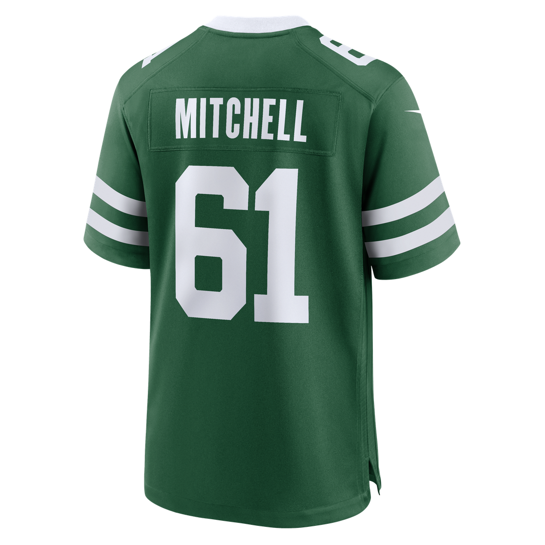 Max Mitchell New York Jets Game Jersey - Legacy Green