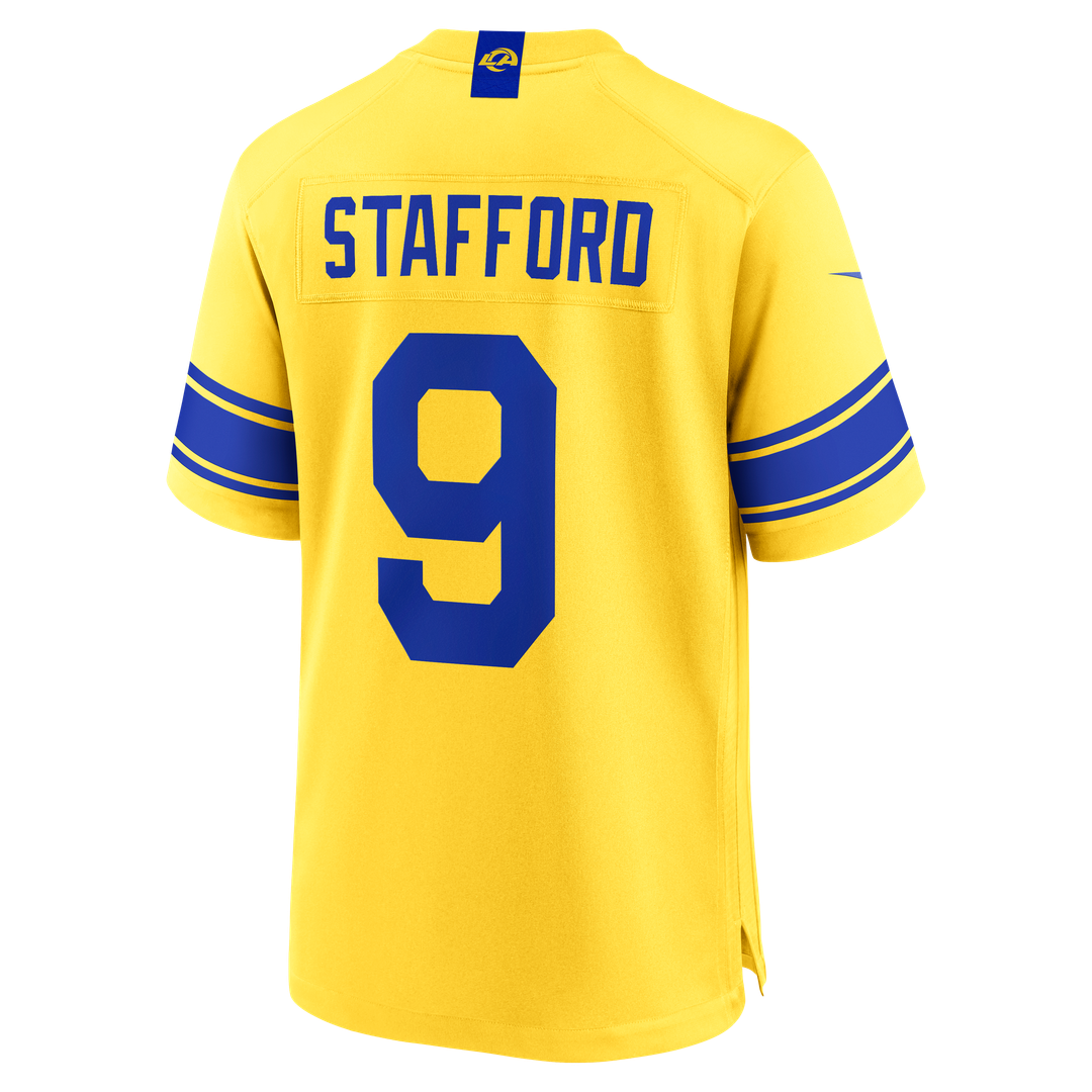 Matthew Stafford Los Angeles Rams White Game Jersey - White