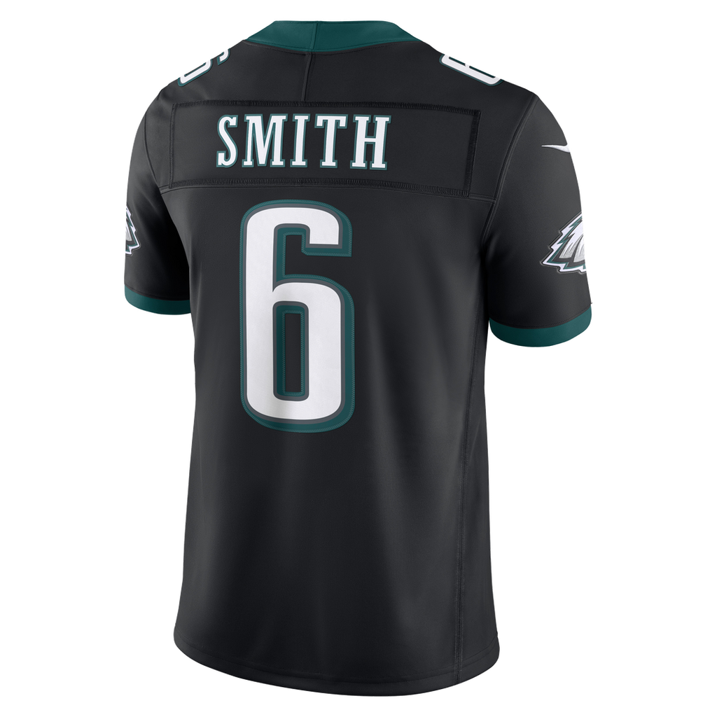 DeVonta Smith Philadelphia Eagles Alternate Vapor F.U.S.E. Stitched Limited Jersey - Black