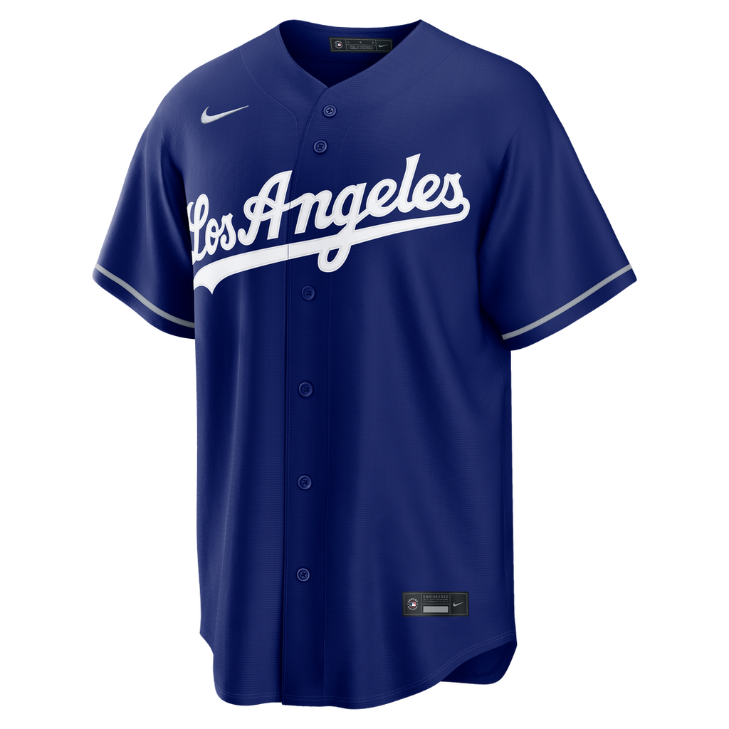 Los Angeles Dodgers Nike Royal Alternate Replica Custom Jersey