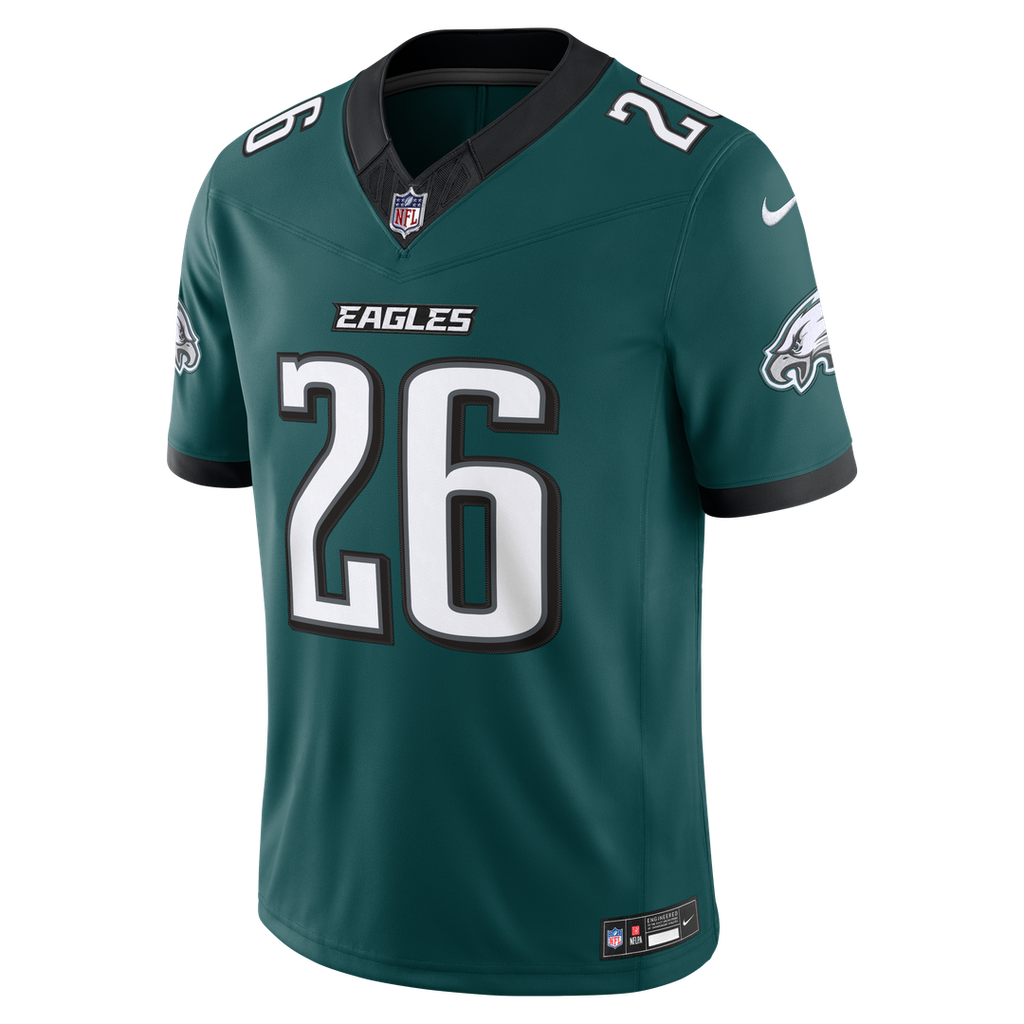 Saquon Barkley Philadelphia Eagles Alternate Vapor F.U.S.E. Stitched Limited Jersey - Black