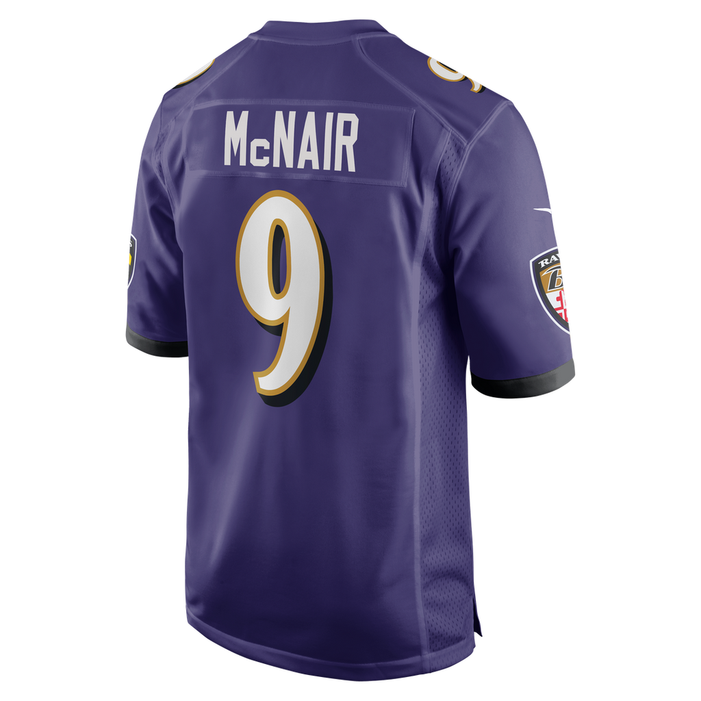 Steve McNair Baltimore Ravens Game Jersey - Purple
