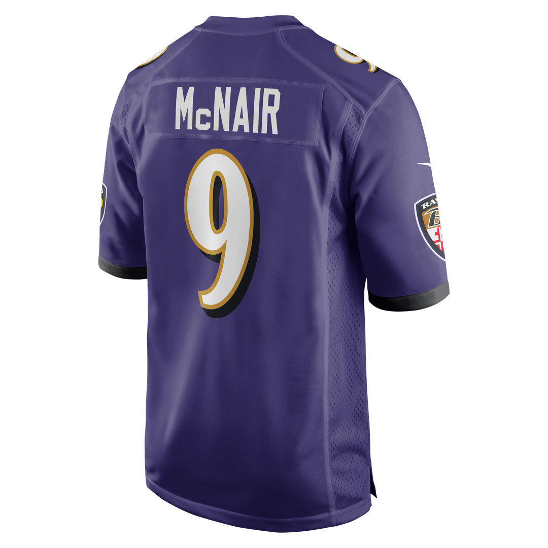 Steve McNair Baltimore Ravens Game Jersey - Purple