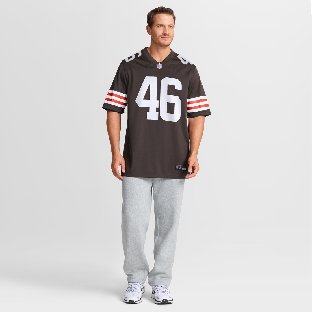 Don Fleming Cleveland Browns Jersey - Brown