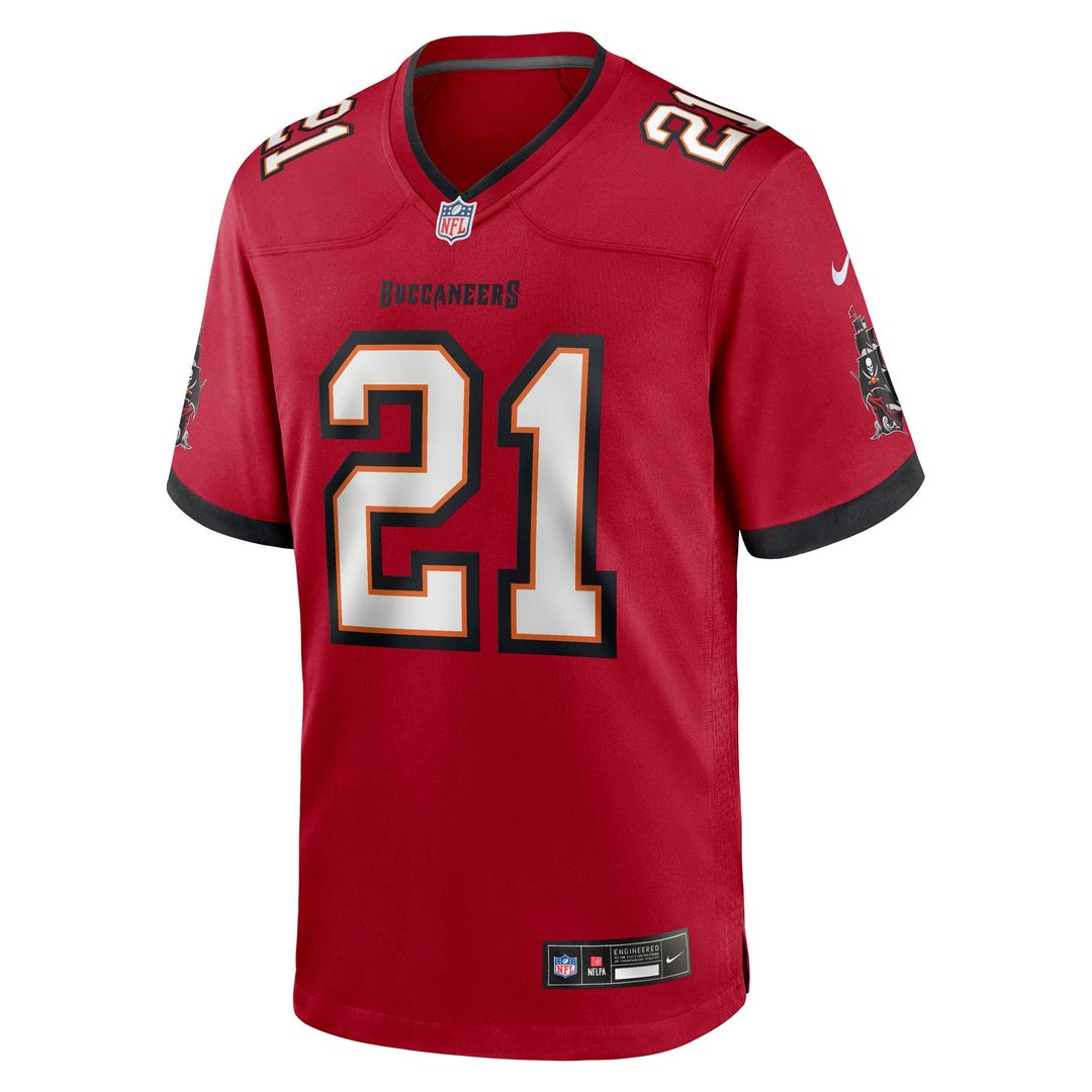 Benjamin Morrison Tampa Bay Buccaneers Game Jersey - Red
