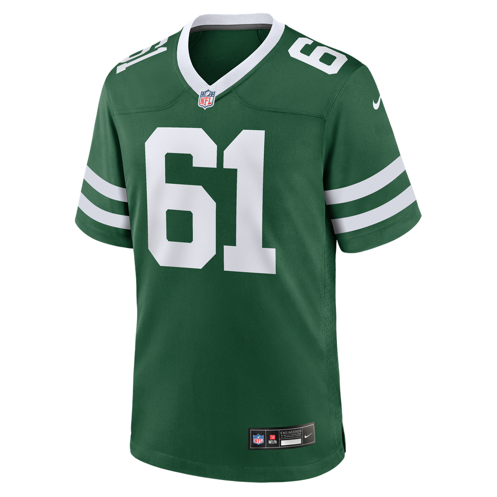 Max Mitchell New York Jets Game Jersey - Legacy Green