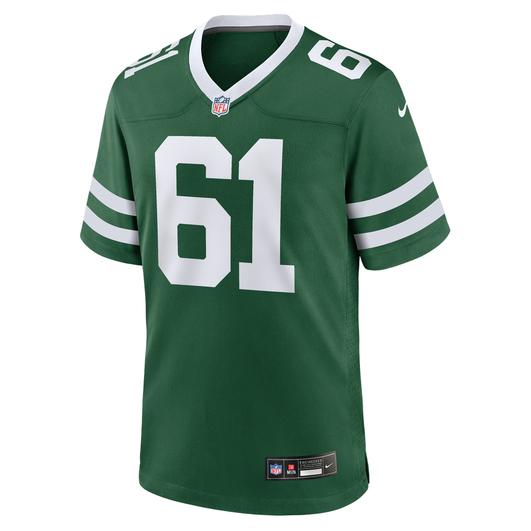 Max Mitchell New York Jets Game Jersey - Legacy Green