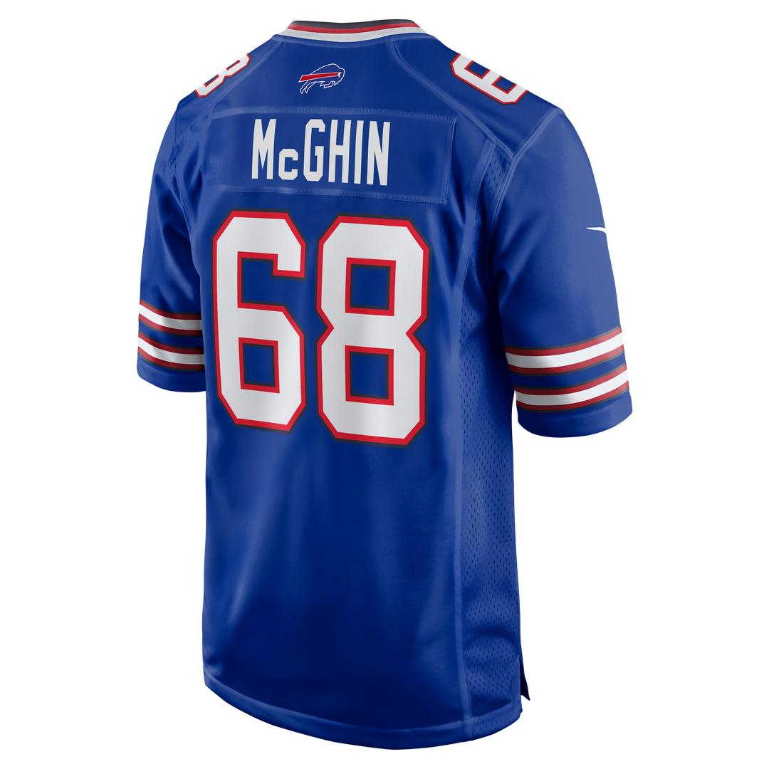 Garrett McGhin Buffalo Bills Game Jersey - Royal Blue