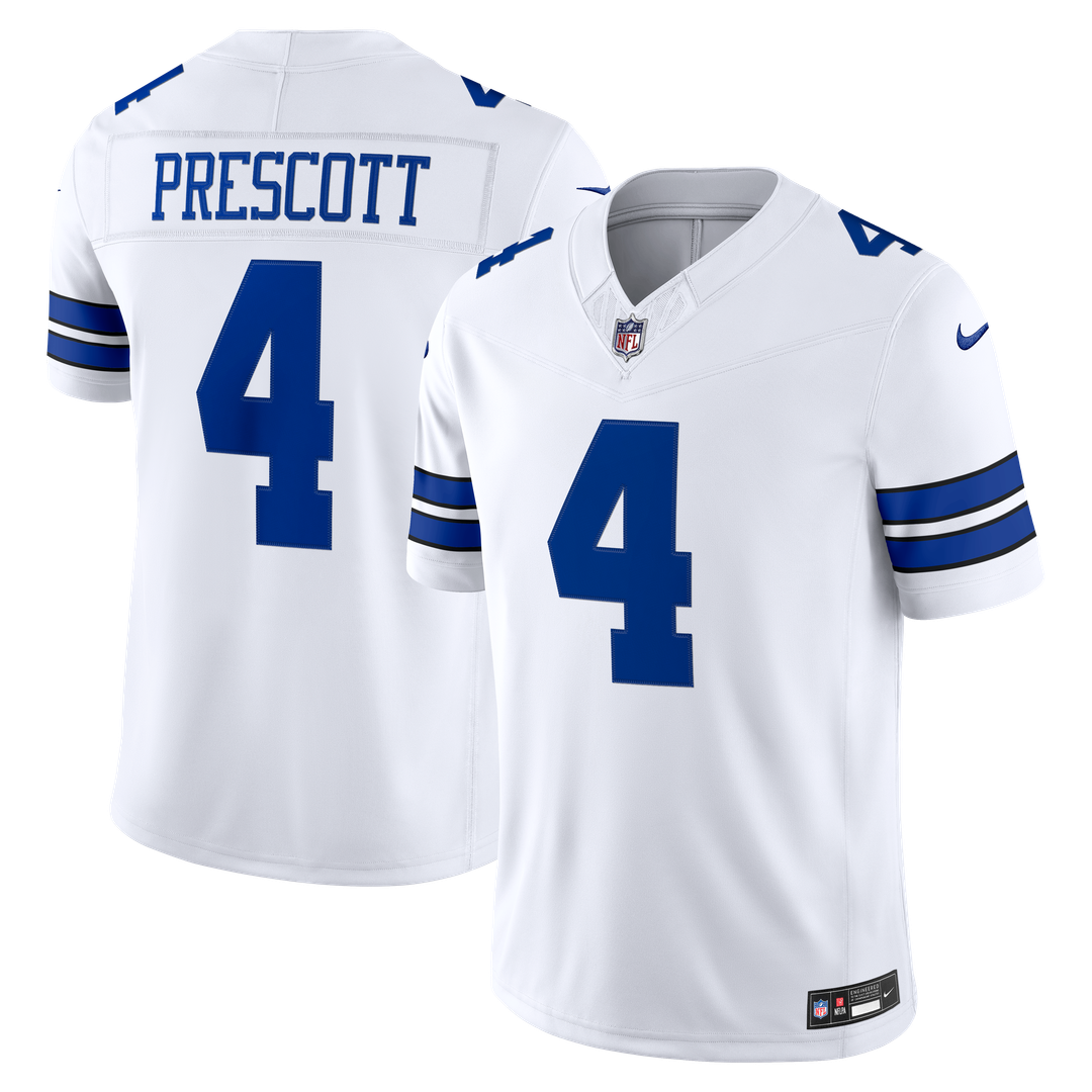Dak Prescott Dallas Cowboys Vapor F.U.S.E. Stitched Limited Jersey - White
