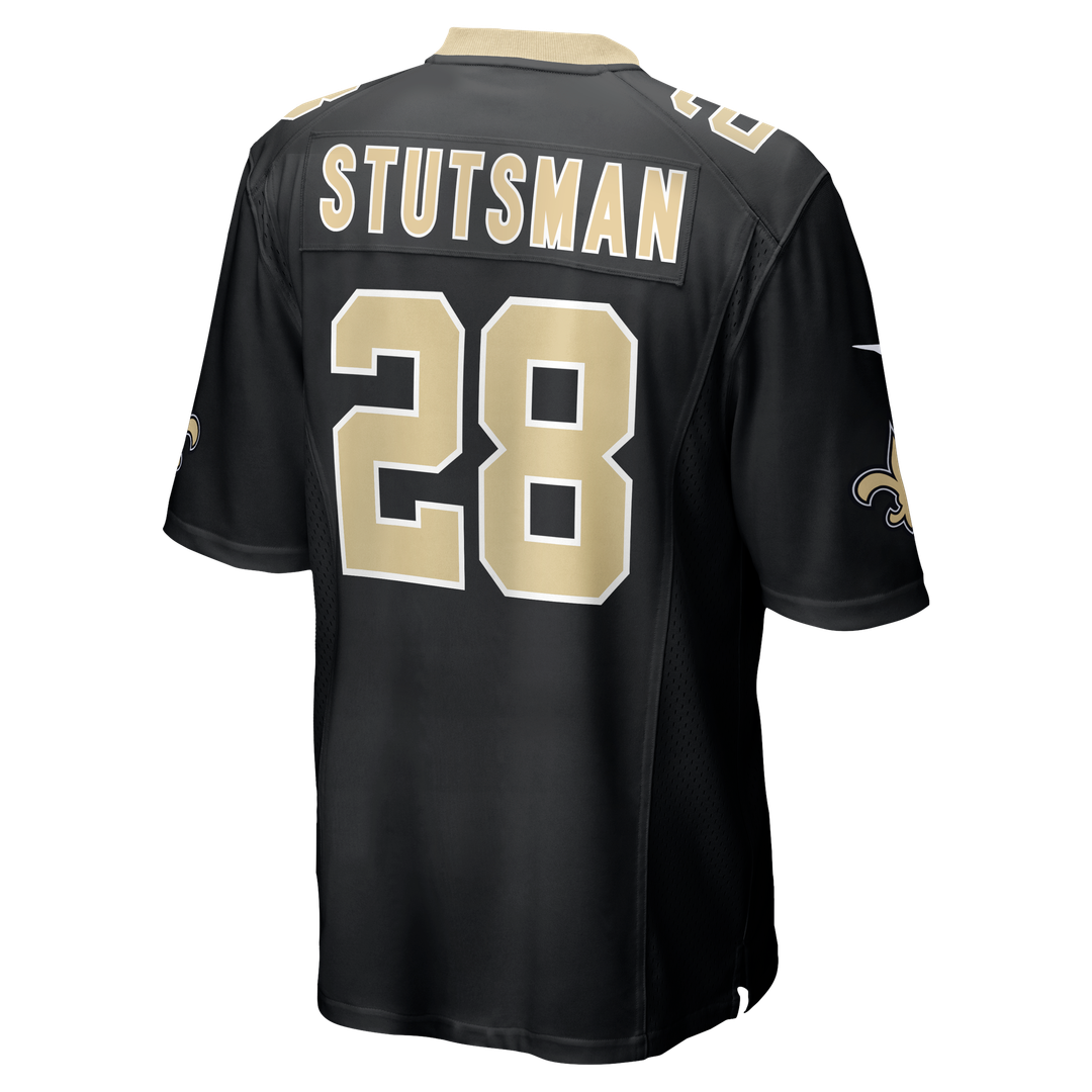 Danny Stutsman New Orleans Saints Game Jersey - Black