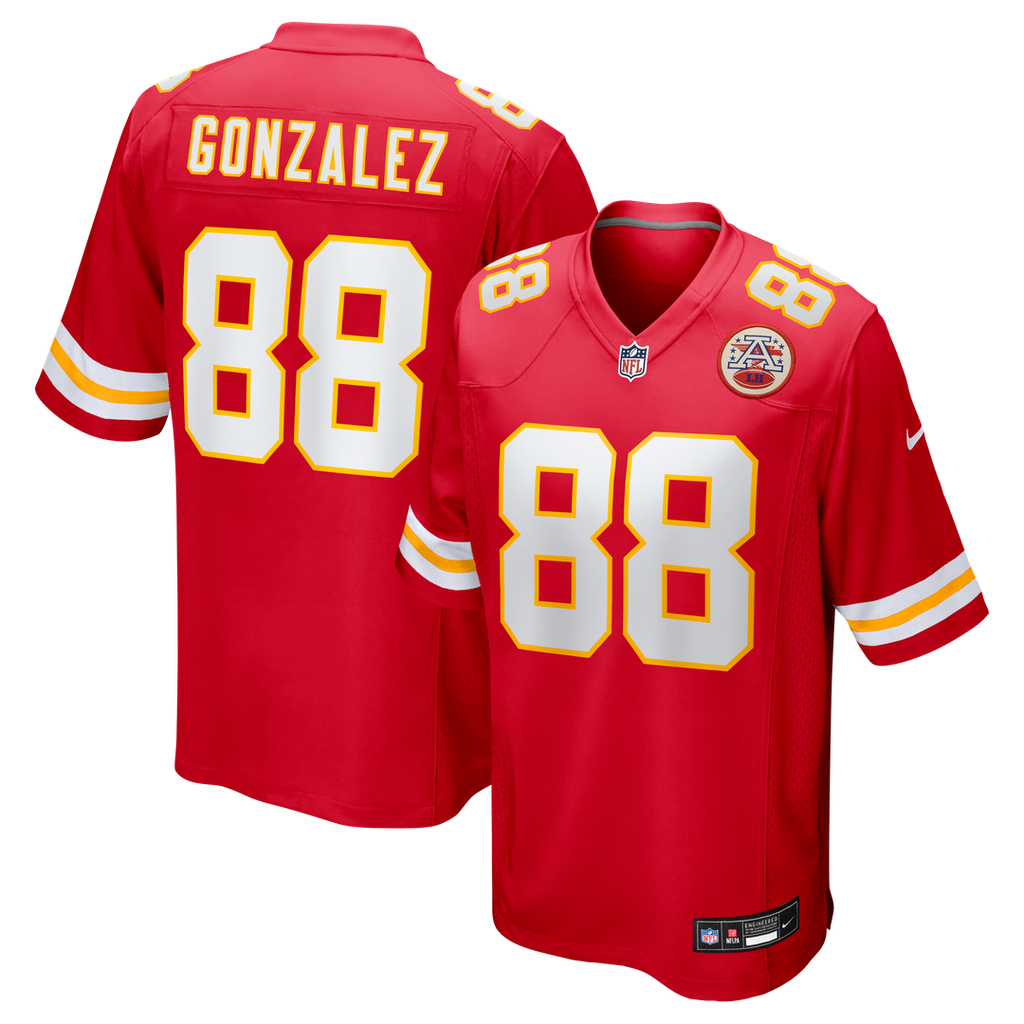 Tony Gonzalez Kansas City Chiefs Game Jersey - Red