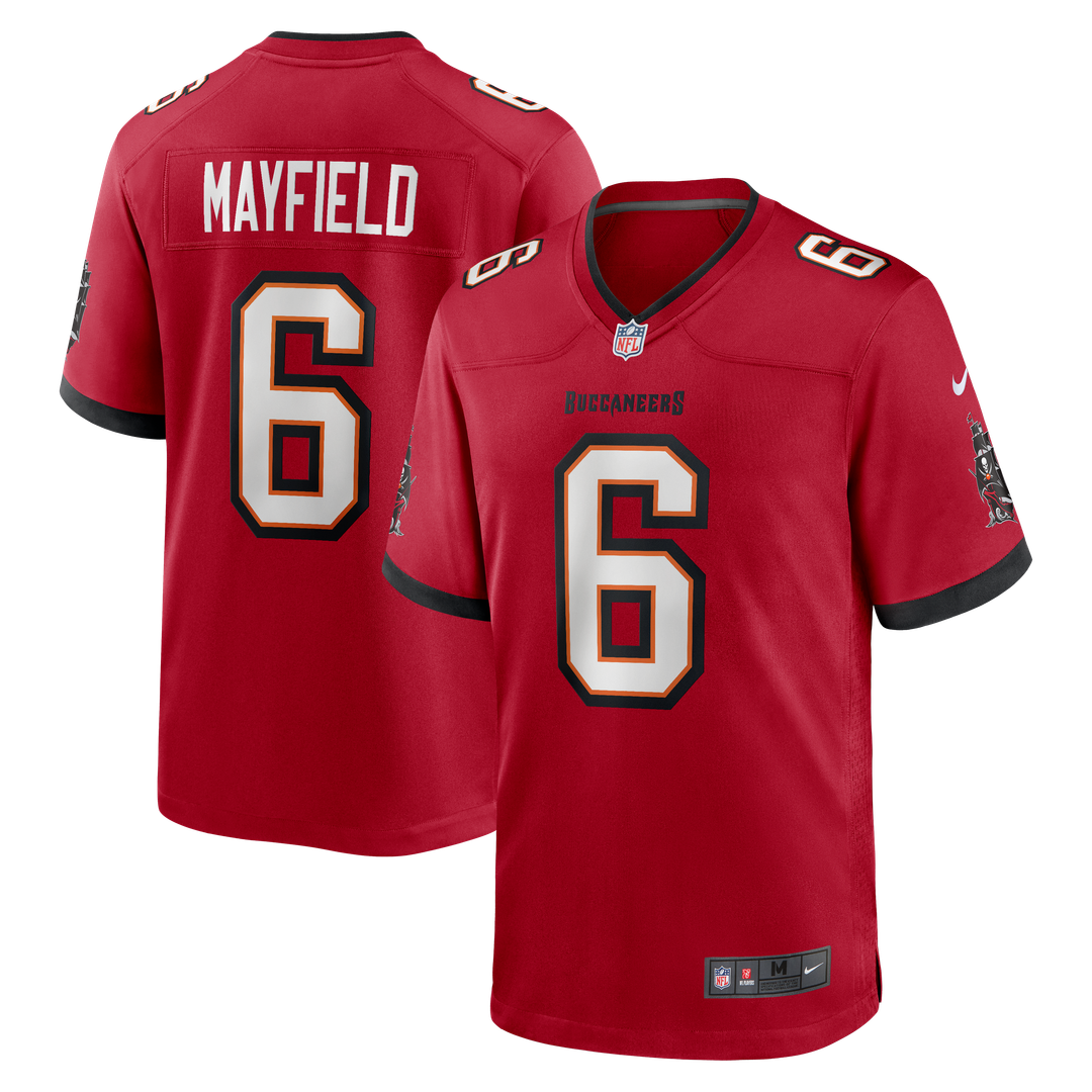 Baker Mayfield Tampa Bay Buccaneers Alternate Game Jersey - Pewter