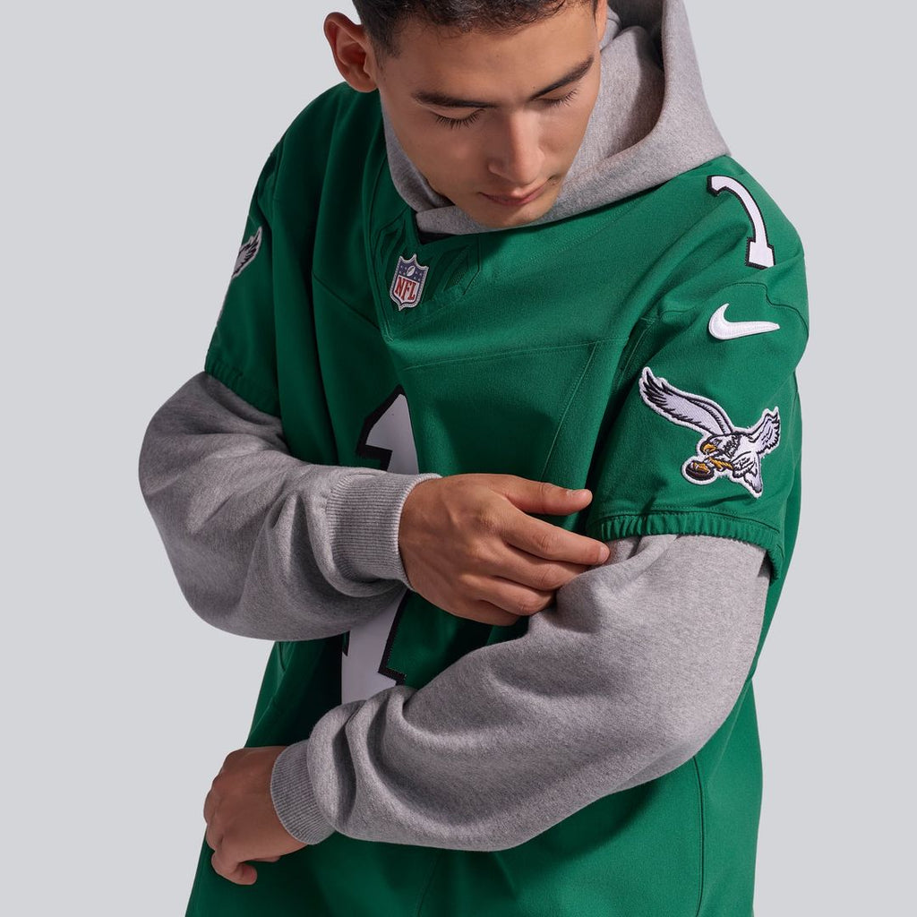 Jalen Hurts Philadelphia Eagles Vapor F.U.S.E. Elite Jersey - Midnight Green