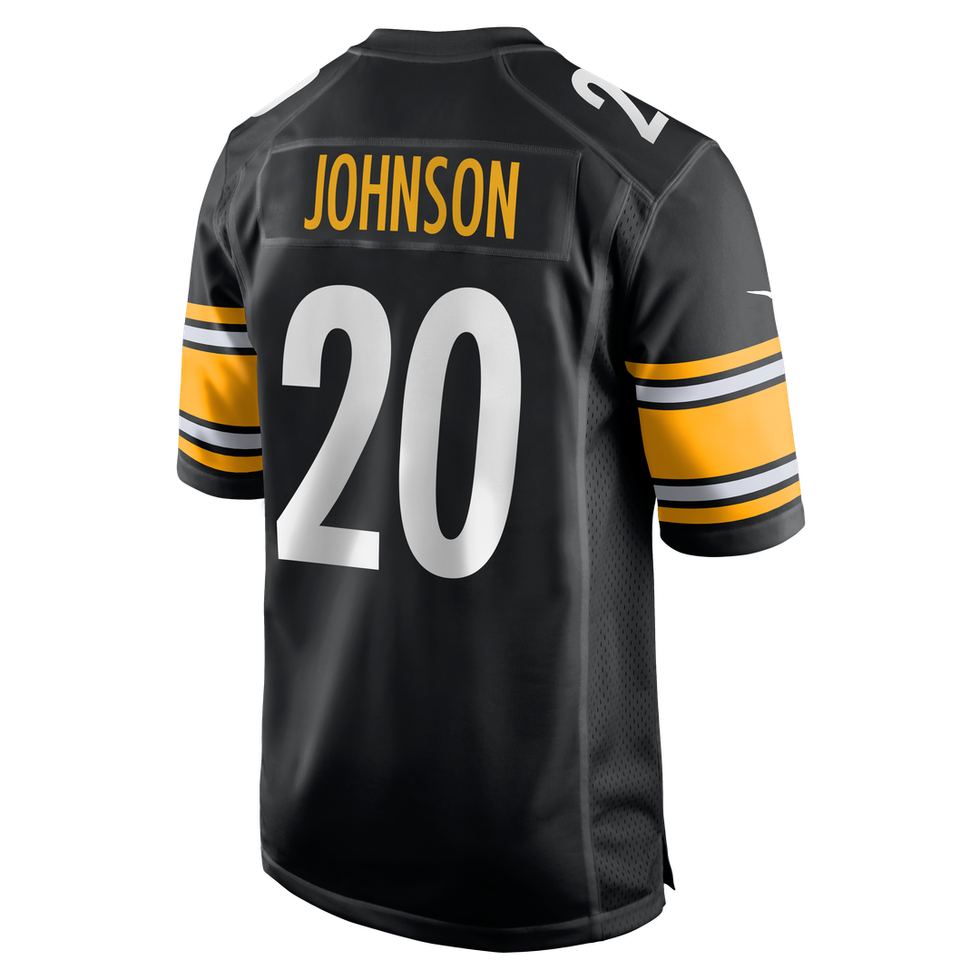 Kaleb Johnson Pittsburgh Steelers Game Jersey - Black