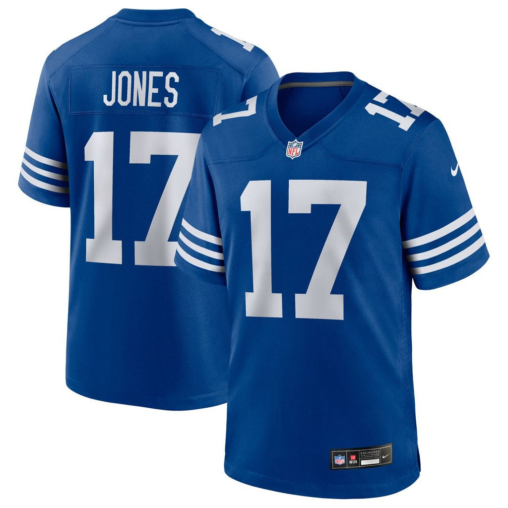 Daniel Jones Indianapolis Colts Alternate Game Jersey - Royal Blue