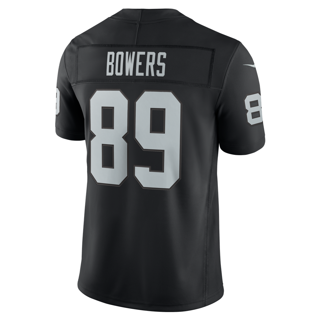 Brock Bowers Las Vegas Raiders Vapor F.U.S.E. Stitched Limited Jersey - White