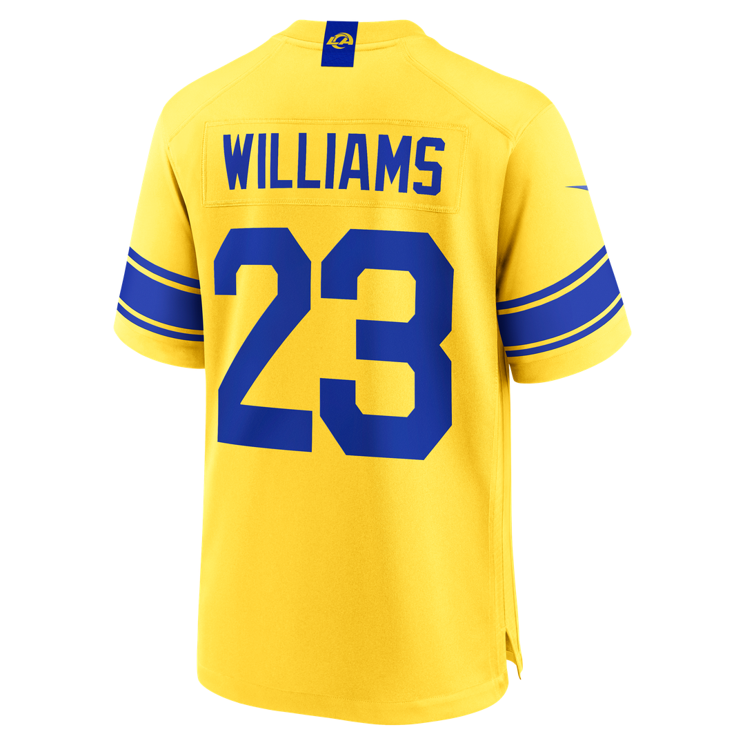 Kyren Williams Los Angeles Rams White Game Jersey - White