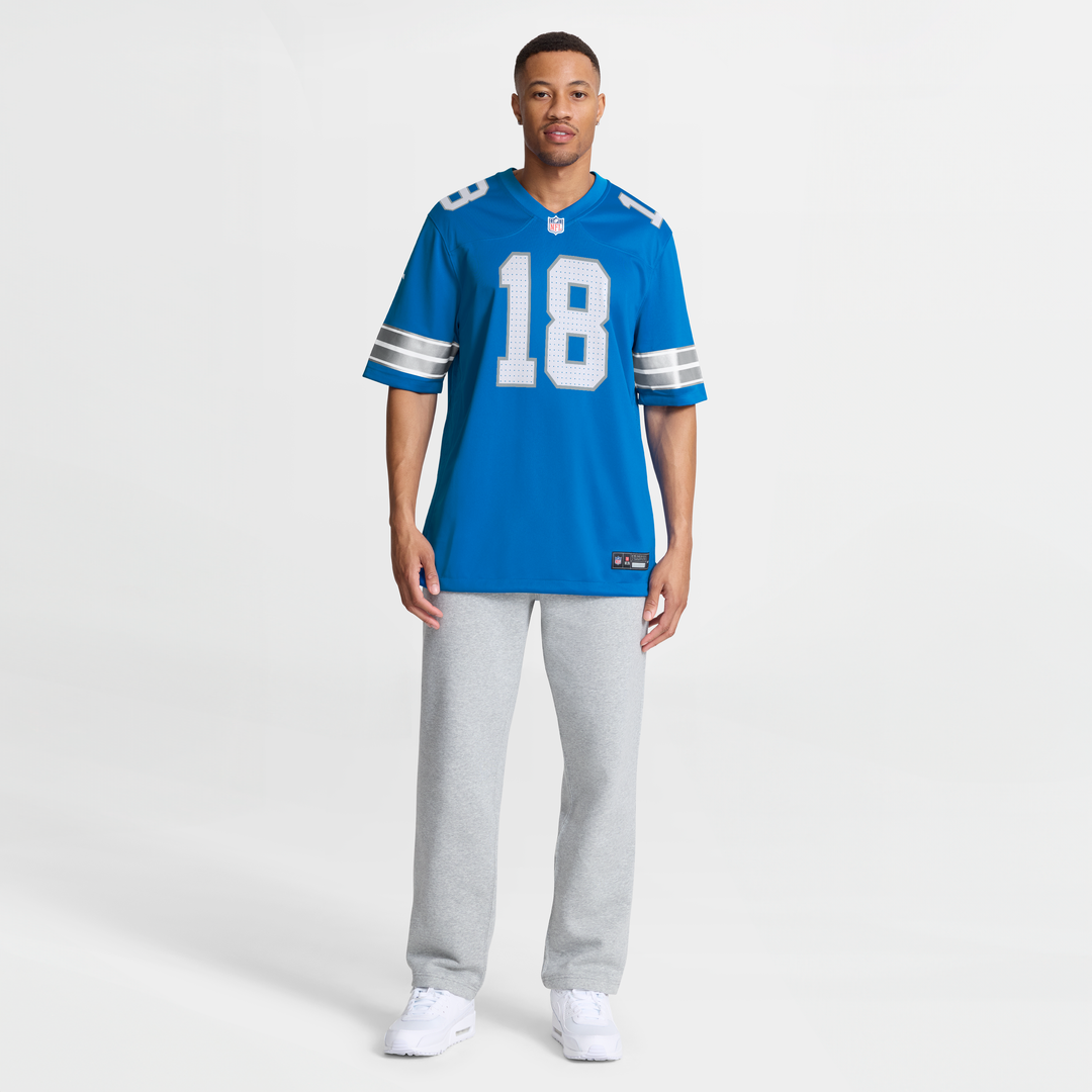 Isaac TeSlaa Detroit Lions Alternate Game Jersey - Black