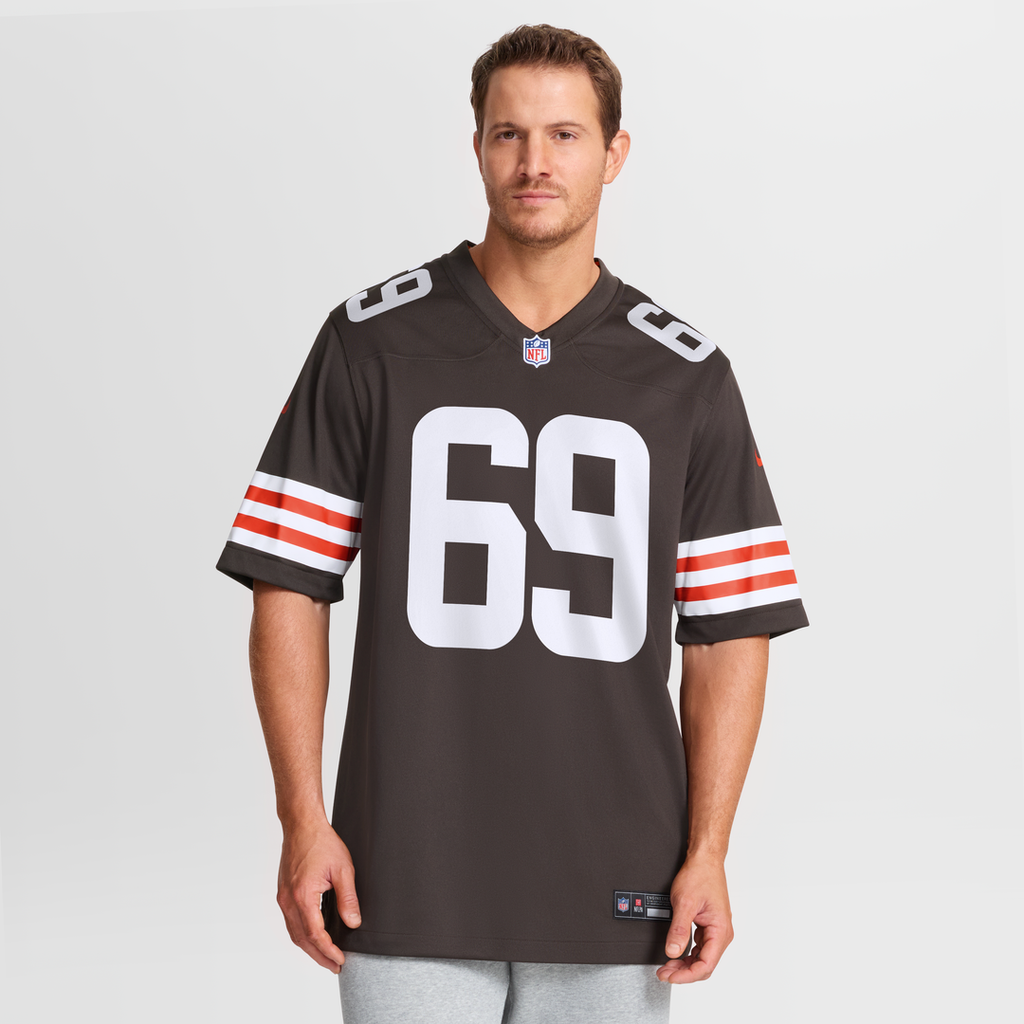 Tyre Phillips Cleveland Browns Game Jersey - Brown