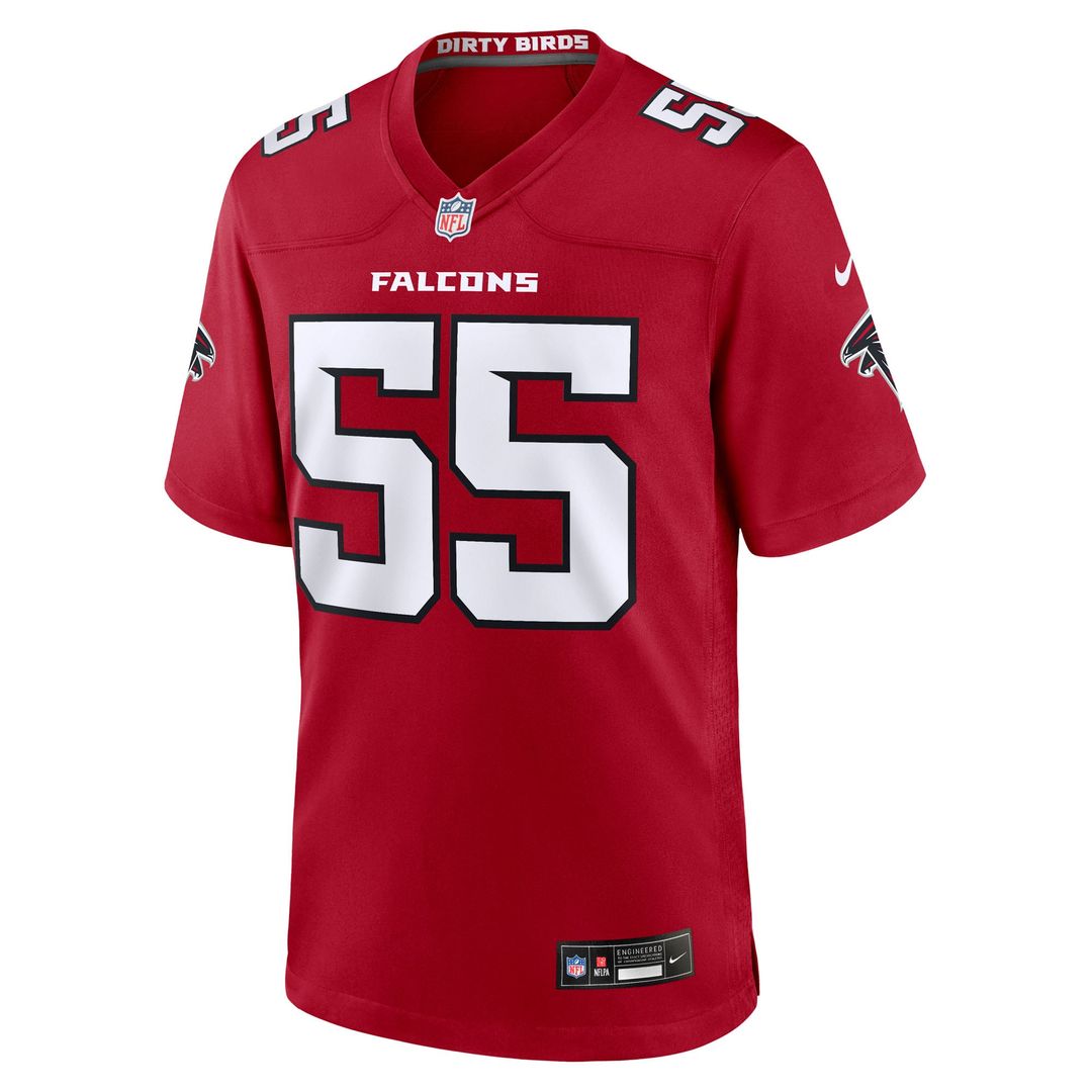 Za'Darius Smith Atlanta Falcons Game Jersey - Red