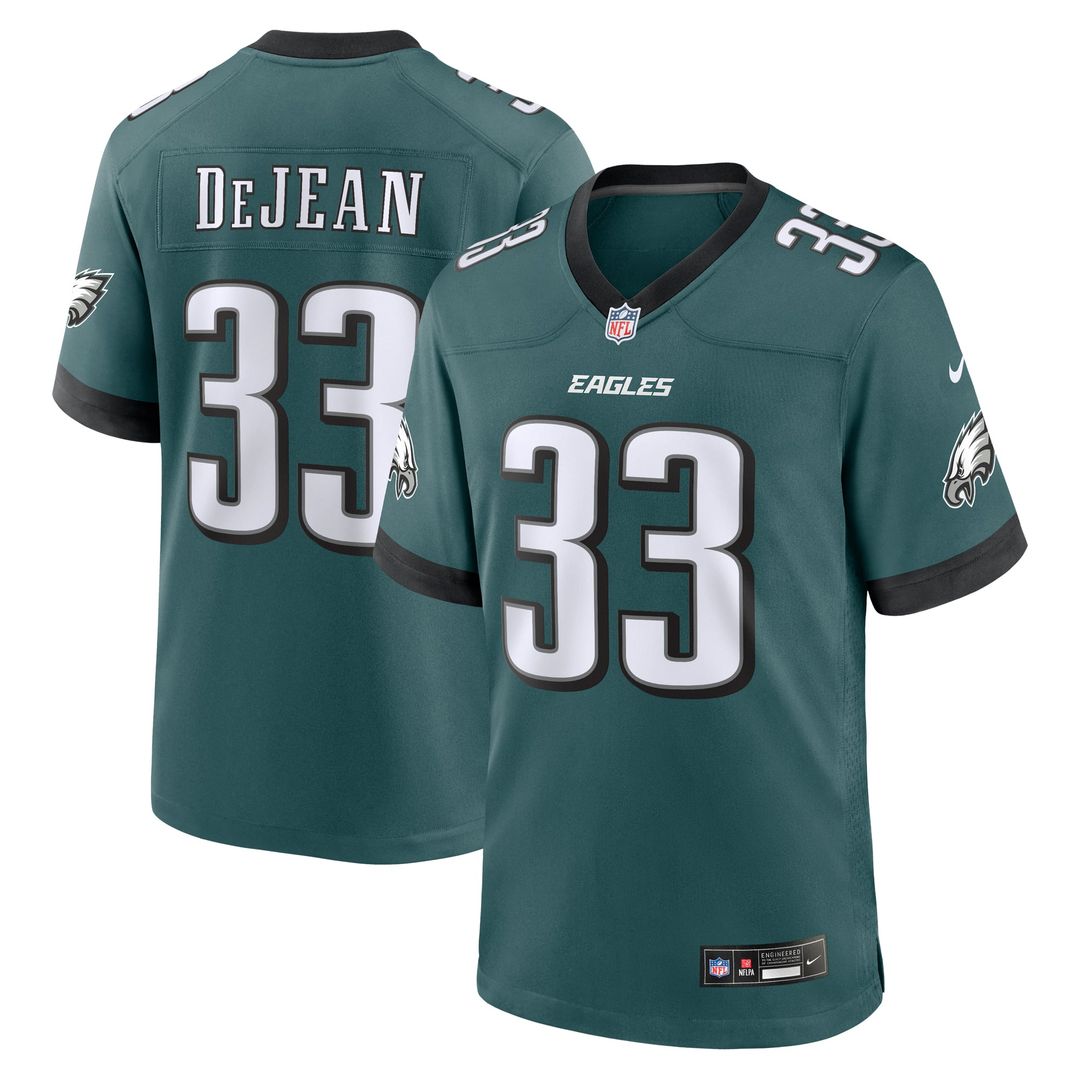 Cooper DeJean Philadelphia Eagles Game Jersey - Green