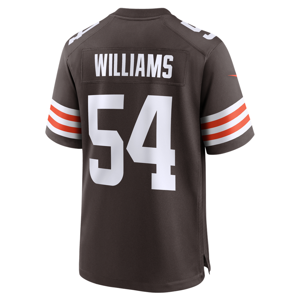 Sam Williams Cleveland Browns Game Jersey - Brown