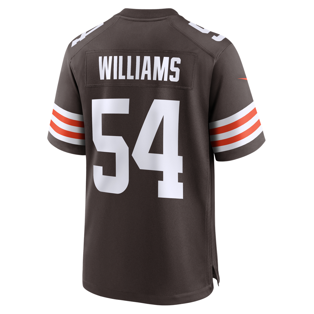 Sam Williams Cleveland Browns Game Jersey - Brown
