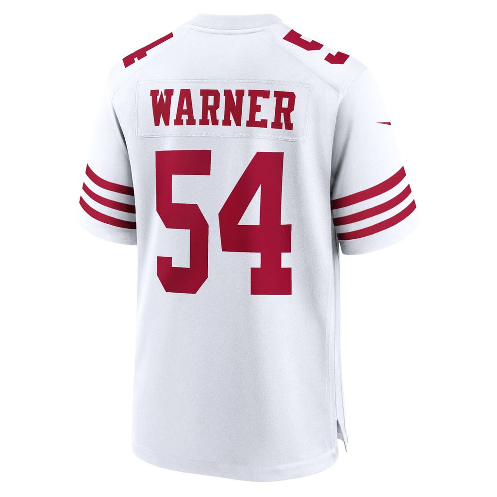 Fred Warner San Francisco 49ers Game Jersey - Scarlet