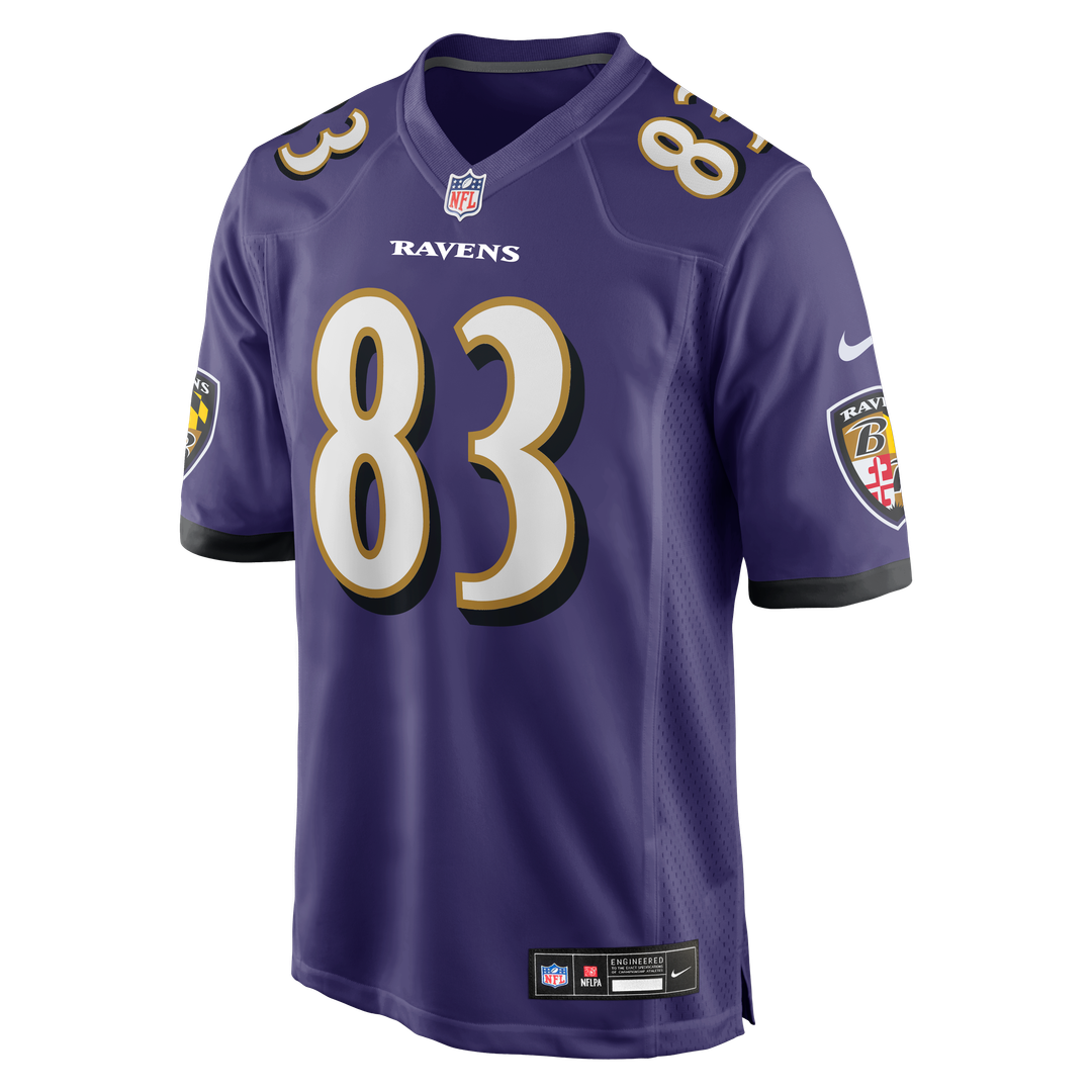 LaJohntay Wester Baltimore Ravens Game Jersey - Purple