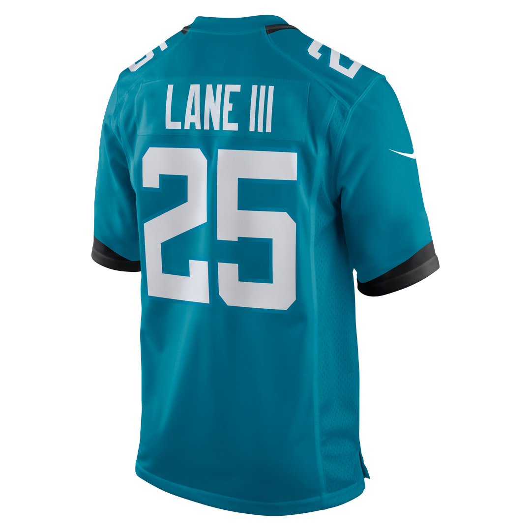 Rayuan Lane III Jacksonville Jaguars Game Jersey - Teal