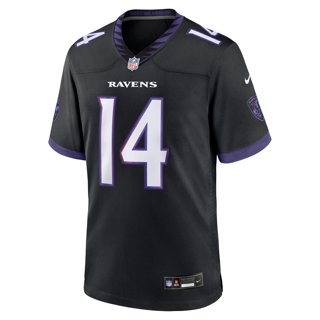 Kyle Hamilton Baltimore Ravens Alternate Game Jersey - Black