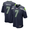 Uchenna Nwosu Seattle Seahawks Game Jersey - College Navy