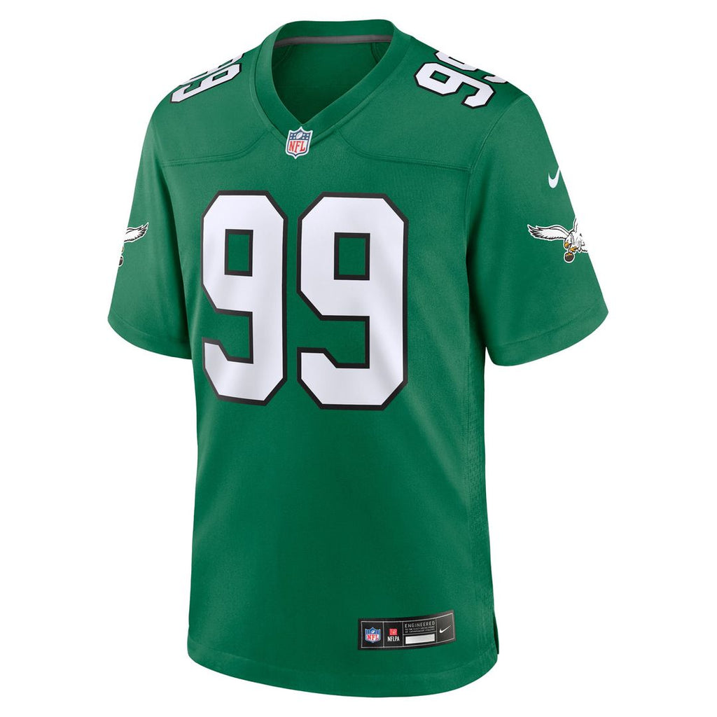 Jerome Brown Philadelphia Eagles Alternate Game Jersey - Kelly Green